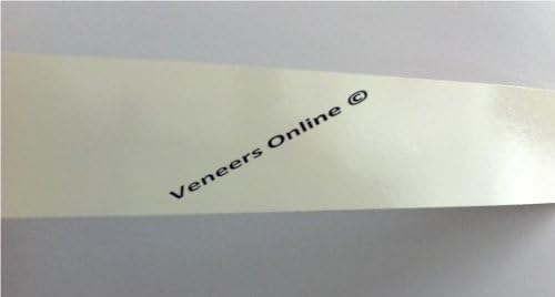 White Gloss 22mm Iron-on Melamine Edging Veneers Online: 10 Metres,