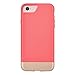 Produktbild COMMA Glide Series Bi-color Split Rubber Oil PC Mobile Tasche Hüllen Schutzhülle - cover for iPhone 7 4.7 - rot