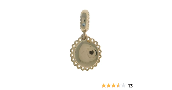 Pandora Damen-Anhänger clips Silber_vergoldet 767066EN158 : Amazon.de:  Schmuck
