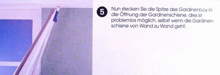 Gardinen Abnahme und Aufsteck Hilfe Gardinen Boy - 6