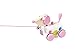 Scratch Dog Ella Pull Along (Small, Pink)