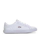  Lacoste - Zapatillas para niña, Color Blanco, Talla 28 EU