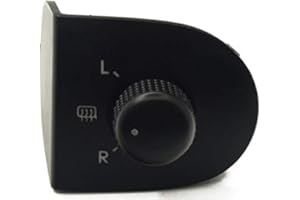 KUNFINE Reemplazo para Interruptor de Espejo retrovisor 6N1 959 565A / 6N1959565A VW/Polo,si es aplicable