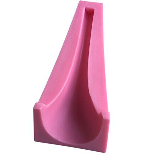 LYNCH 3D Stilleto High Heel Lady Schuh-Form-Silikon-Formen für Hochzeitstorte Dekoration,Rosa - 2