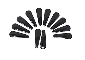 CHANDERKASH Pack of 12 Clips Fashion Black Color Tic Tac Hair Clips for Womens/Girls Hair Accessories_Hair Acessories