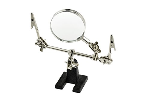 SE MZ101B Helping Hand with Magnifying Glass by SE