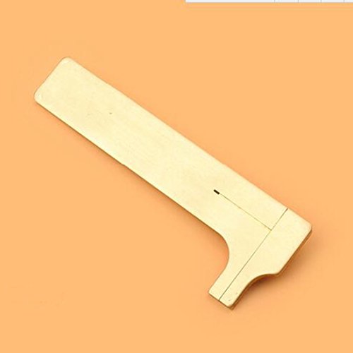 Mini aus massivem Messing Schieblehre Schieblehre 80mm 3.15inch Schmuck Mess Doppelskala - 2