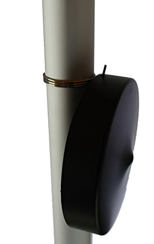 Swing Gartenfackel 2er SET / Torchmaster – Alustab SILBER - 9