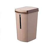 prensa para aplastar latas de aluminio Bote de basura de plástico de moda creativa.