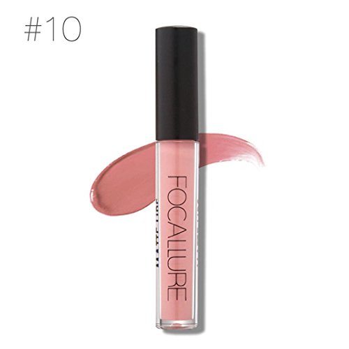 Ularmo 15 Farbe Lippenstift Kosmetik Matt Lipgloss – Farbe #10 - 3
