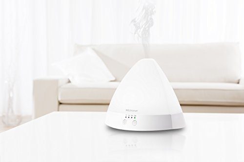 Medisana AD 630 Aroma Diffusor für Duftöle mit LED Wellness Licht in 6 Farben, Timer, Ultraschall-Technologie, 80ml - 8
