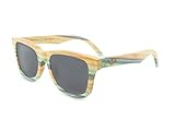 Montura BAMBÚ de colores Gafas de sol madera MOSCA NEGRA modelo COOLBAM and Dark - Polarized - Unisex