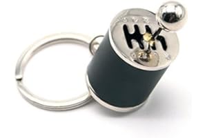 ABENXXOU Porte-clés en forme de boîte de vitesses de voiture - Adaptation libre - Boîte cadeau en métal