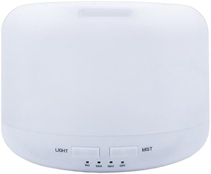 ChosenTech Aroma Diffuser, 400ml Aromatherapy Essential Oil Humidifier, Ultrasonic Cool Mist Air Humidifier with 7-Color LED Light Change, Set Timer &amp; Auto Waterless Off for Gifts, Girl Friend, Wife, Easter, Mothers Day, Home, Bedroom, Yoga, Spa and Office