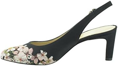 Ron White Womens Vivian Leather Closed Toe Ankle Strap, Onyx/Rose, Size 6.5 US/4.5 UK US