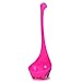 Produktbild Babysbreath PP Material Dinosaurier geformt aufrecht Servierlöffel Utensil mit langen Hnadle Aubergine