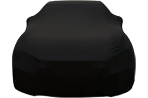 Abdeck Bâche Voiture Compatible avec 911 992 991 997 996 Series(1997-2024)/982 981 987 986 Series(1996-2024), Housse de Protection Intérieure pour Voiture Satin Stretch Couverture Automobile