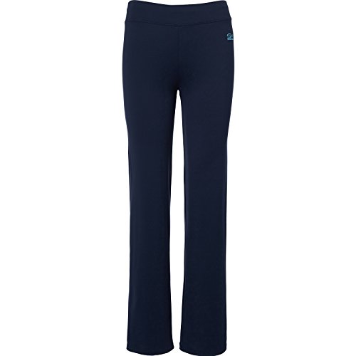 Sportkind Mädchen und Damen Sport / Fitness / Yoga Jazzpants Trainingshose in dunkelblau ab Gr. 116 bis XL