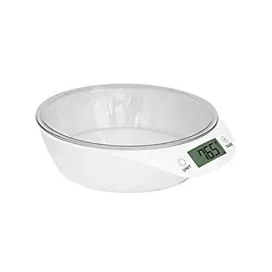 TORIOX Digital LCD Display Food Kitchen Bowl Electronic Balance Weight LED Scale (Up to 5 Kg) - Multicolor