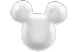 Holst Porzellan/Germany KID 002 Plato de ratón 10 x 9 cm, blanco, 9 x 10 x 1.5 cm, 6 Unidades