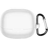 Xiaomi Buds 5 Pro İle Uyumlu Silikon Koruma Renkli Kılıf (&Uuml;r&uuml;n Redmi Buds 5 Pro'e Uyumlu Değildir) (beyaz)