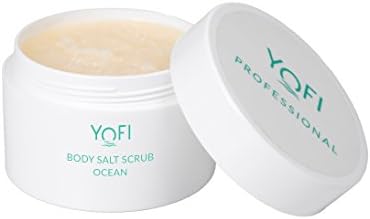 YOFI Professional Body Salt Scrub Ocean with aromatic oils and plant extracts 300g