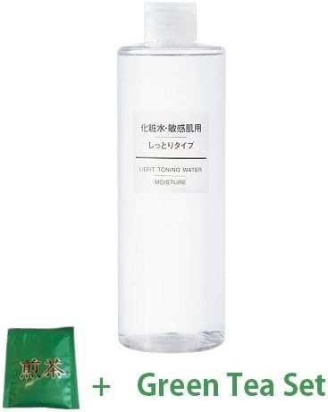 Nmark Muji Sensitive Skin Lotion Large Capacity 400ml - Moist (Green Tea Set)