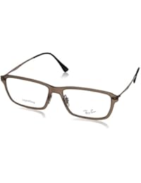 Ray-Ban 0Rx7038, Monturas de Gafas para Hombre, Light Matte Brown, 55