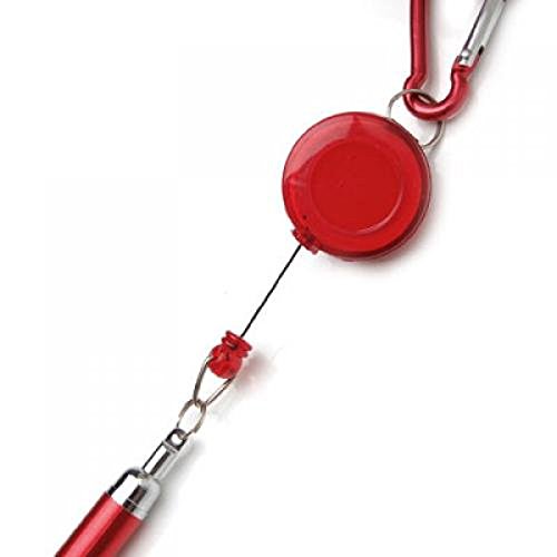 ROSENICE Kugelschreiber Pen Karabiner Stift- 5 Pcs/Set, zufällige Farbe - 3