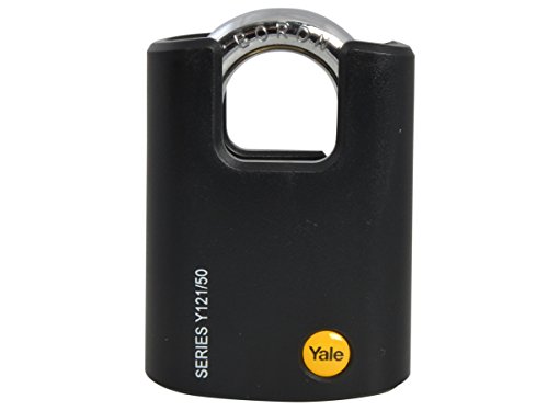 Yale Locks YALY12150 Finition laiton 50 mm-D Cadenas à anse fermée