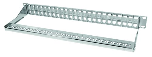 LogiLink Professional Cat.6 (250 MHz) Patchpanel – Verteilerfeld, 10″, STP (geschirmt) 12-Port (RJ45) - 2