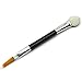 Pinzhi®50pcs Double-ended Disposable Eyeshadow Brush Applicator Dual Sided Oval Sponge Tipped Makeup Tool