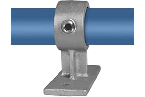 VILO VISIONS Rohrverbinder Temperguss Verzinkt Gerüstrohr Kupplungen T-Clamps® - TÜV geprüft (Handlaufhalterung (143W), 33,7 mm (1”))