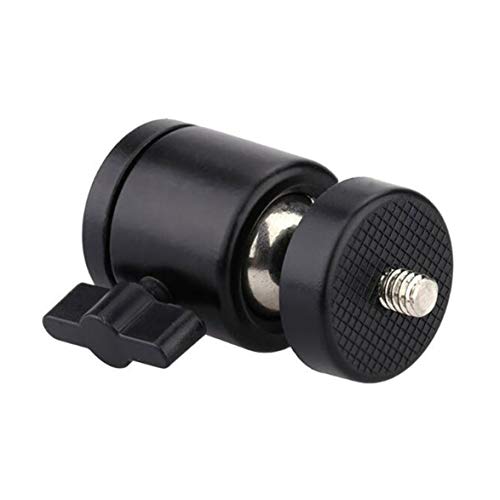 Preisvergleich Produktbild Kongqiabona Mini-Kugelkopf-Stativkopf mit drehbarem Stativhalter für DSLR-DV-Kameras