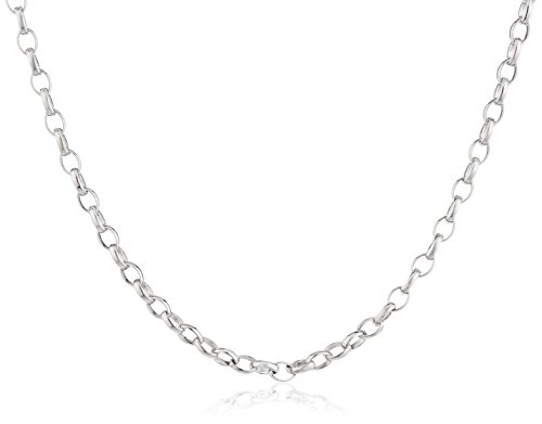 Engelsrufer Damen Halskette 925 Sterling Silber rhodiniert 60 cm ERN-60-A