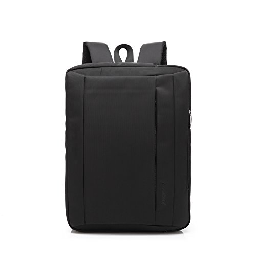 O&N 15.6 Zoll Laptop Rucksack Wasserdicht Stossfest Business Freizeit-Rucksack Universal 3-in-1 Umwandelbar Rucksack Umhaengetasche Tragetasche mit Laptopfach / Akteneinteilung / Zubehoerfaecher