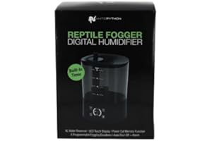 WhitePython Reptile Fogger | Programmable Timer | Digital Humidifier