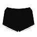 Produktbild Shorts Hose Sommer Pants Damen Shorts Hot Pants Casual Shorts Hohe Taille Hosen Mode Hose High Waist Pants Trousers Hose Pants Sportbekleidung Workout Joggen Fitness Hosen Jogginghose Sporthosen Tights für Gym Fitness Workout Freizeithose Jogginghose Hose Sport Shorts Style Shorts Fitness Shorts Sommershorts Hotpants kurze Hose Laufshorts Sporthose Shorts Trainingshose LMMVP (Schwarz, S)