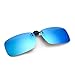 Produktbild cyxus Flash Objektiv Polarisierte Spiegel rechteckig Sonnenbrille Clip – UV-Schutz-Brille [Anti-Glare] [Brillen] fahren/Fischerei, Männer und Frauen