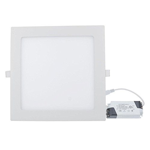 E-Ware LED Slim Panel Light Square,Warm White with 2 Years Warranty Recessed Ceiling Lamp & Ceiling Light (Warm White) (Pack of 1) (12W) RS.450 (56.00% Off) - Amazon E-Ware LED Slim Panel Light Square,Warm White with 2 Years Warranty Recessed Ceiling Lamp & Ceiling Light (Warm White) (Pack of 1) (12W) RS.450 (56.00% Off) - Amazon