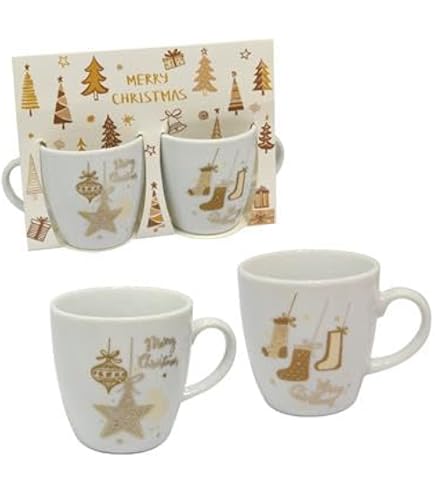 Tazza Tognana Natale UP&DOWN Con Gnomi - 300 Ml (Modello Inviato A Sorpresa) - 2