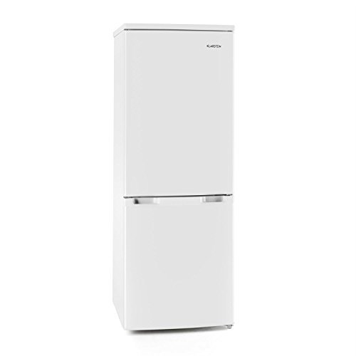 Klarstein Bigpack  Khl- und Gefrierkombination  115 Liter Khlschrank  45 Liter Gefrierfach  3 Glas-Ablagen  Gemsefach  3 Trablagen  stufenlose Temperatureinstellung  manuelle Abtauung  verstellbare Standfe  wei