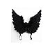 Produktbild ICYANG Schwarz Engel Flügel Feen Feder Halloween Karneval Party Kostüm Cosplay Prop