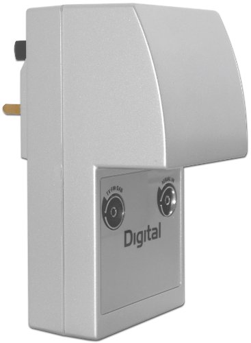 Preisvergleich Produktbild Maxview Signalverstärker für die Steckdose, Grau