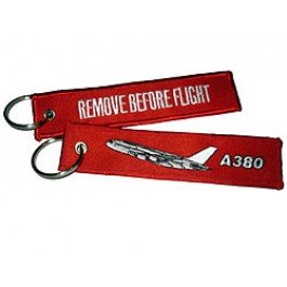 Preisvergleich Produktbild Schlüsselanhänger - Remove Before Flight - Airbus A380