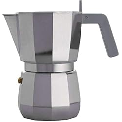 Alessi DC06/6 Cafetière expresso, aluminium
