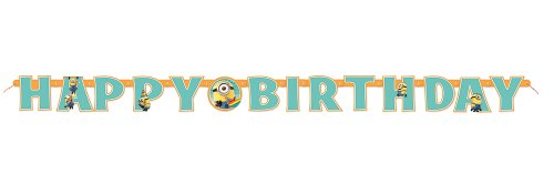 Minions – Buchstaben-Girlande / Letter-Banner – Ich einfach unverbesserlich – Geburtstag & Party - 2