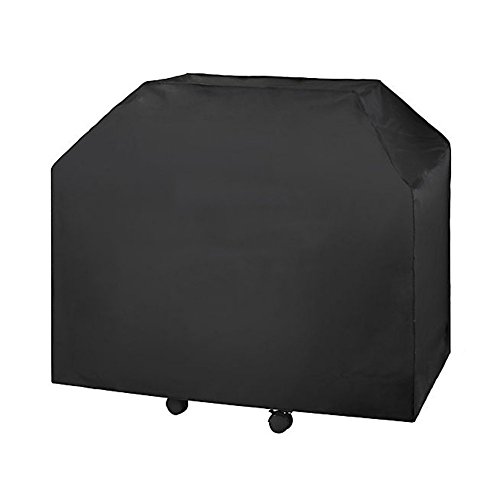 MAGIC UNION Original wasserdicht Barbecue Grill Hülle Chateau Grilladeckung Abdeckhaube Gasgrill Schutzhülle Haube Wetterschutz für drinnen draußen BBQ Grill Schwarz (145 x 117x 62cm)