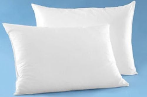 Anti-Allergy 2 Super Firm Deluxe Medium Support Pillows , 100% Hollow Fibre Filled With Polyester Cotton Cover