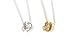 Produktbild Coole BFF bester Freund Bohemian Boho Bridesmaid Geschenk Schmuck Seil Trinity Eternity Liebe-Krawatte Knoten-Anhänger-Charme-Ketten-Halskette Necklace für Frauen Mädchen Damen